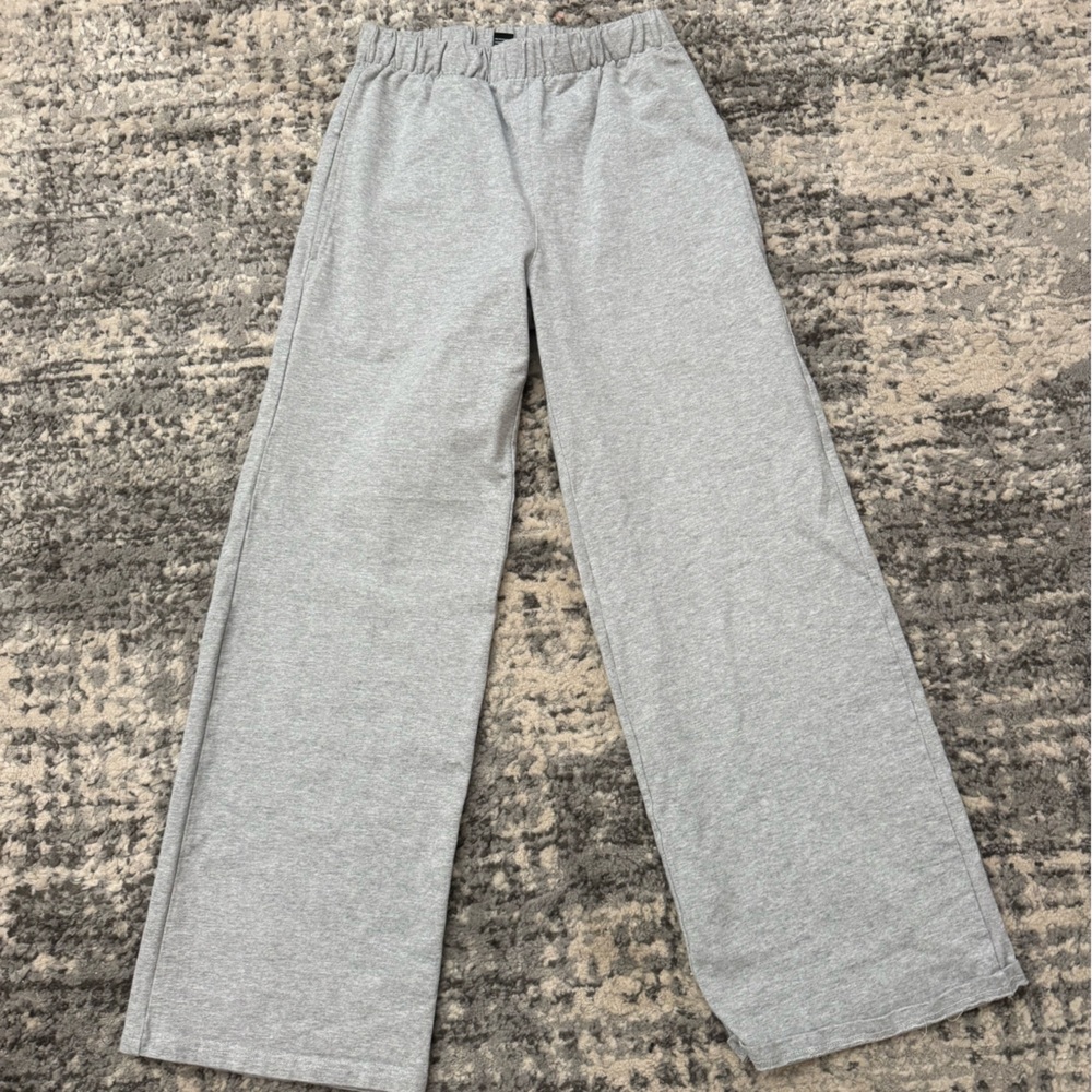 Forever 21 Gray Wide-Leg Pants